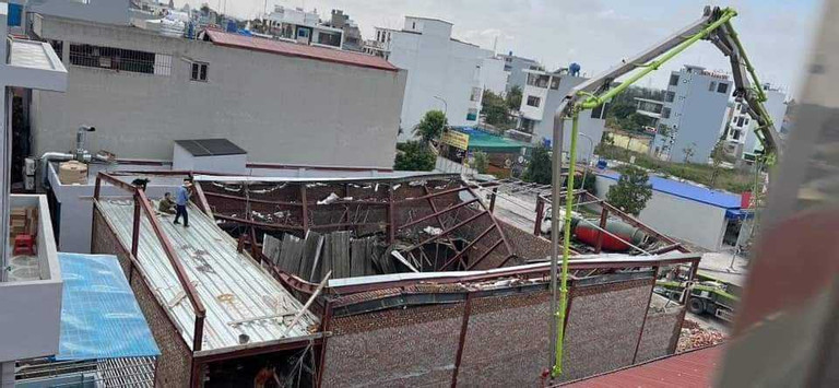 Người thứ 3 tử vong trong vụ sập mái nhà ở Thái Bình