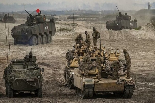 32.000 lính, hàng nghìn thiết bị quân sự NATO tới sát biên giới Nga – Belarus