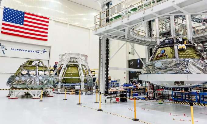 Bộ ba tàu vũ trụ sẽ chở người lên Mặt Trăng của NASA