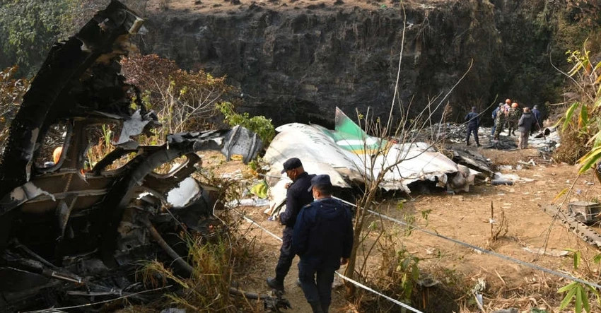 Vụ rơi máy bay chở 72 người ở Nepal là do phi công ngắt nhầm nguồn điện