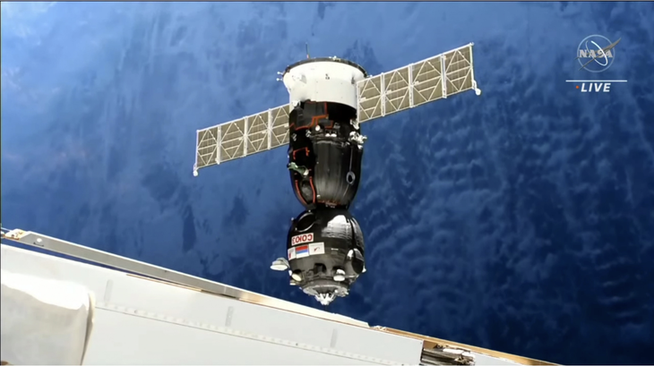 Tàu vũ trụ Nga đến ISS 'giải cứu' ba phi hành gia